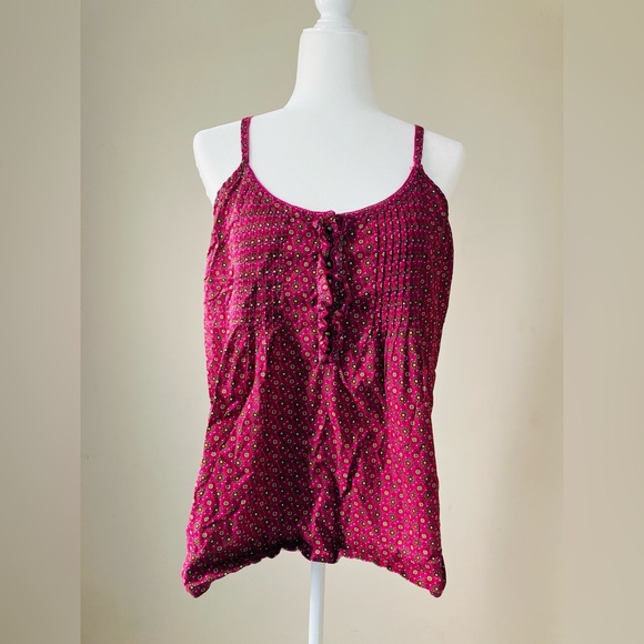 Faded Glory flowy cami tank top Y2K - Picture 1 of 4